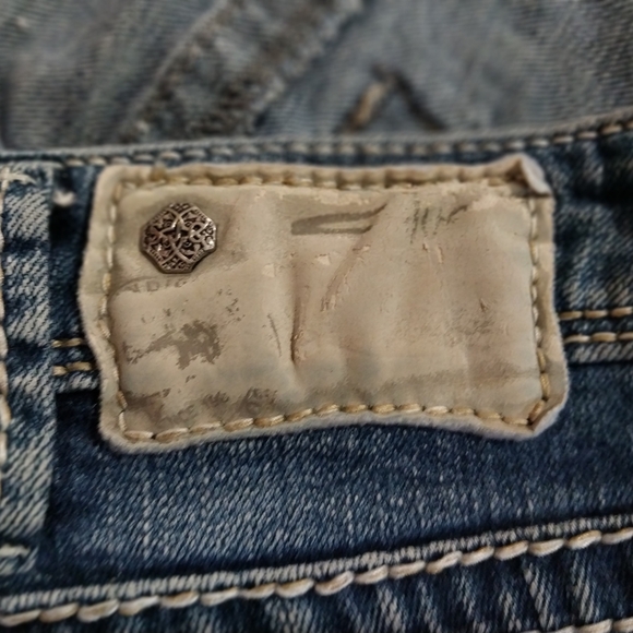 SILVER Jeans Suki Capri Women's Cropped Blue Denim - Picture 3 of 12